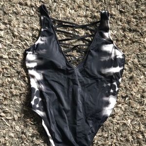 Victoria Secrets Tye Dye Bathing Suit SZ M